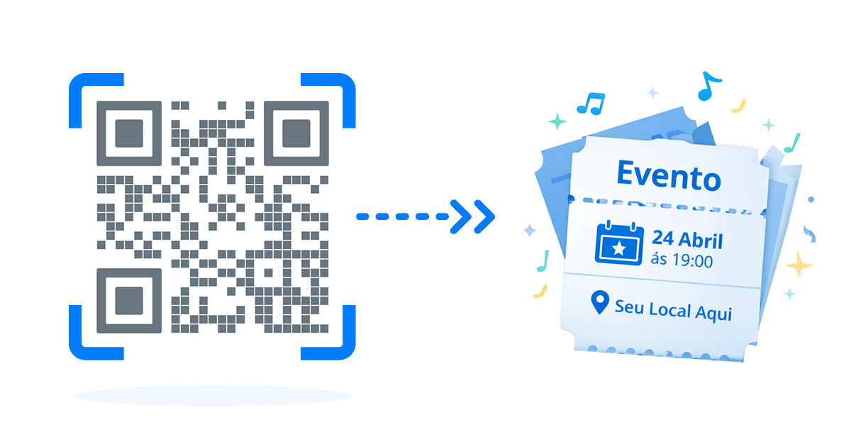 QR Code para eventos, inscrições e credenciamento